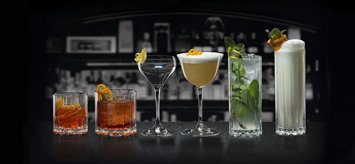 Transparent Striped 14OZ Whiskey Tasting Glass Shot Glass Cup Drink Specific Glassware Whiskey Glass Set for  Party or Bar