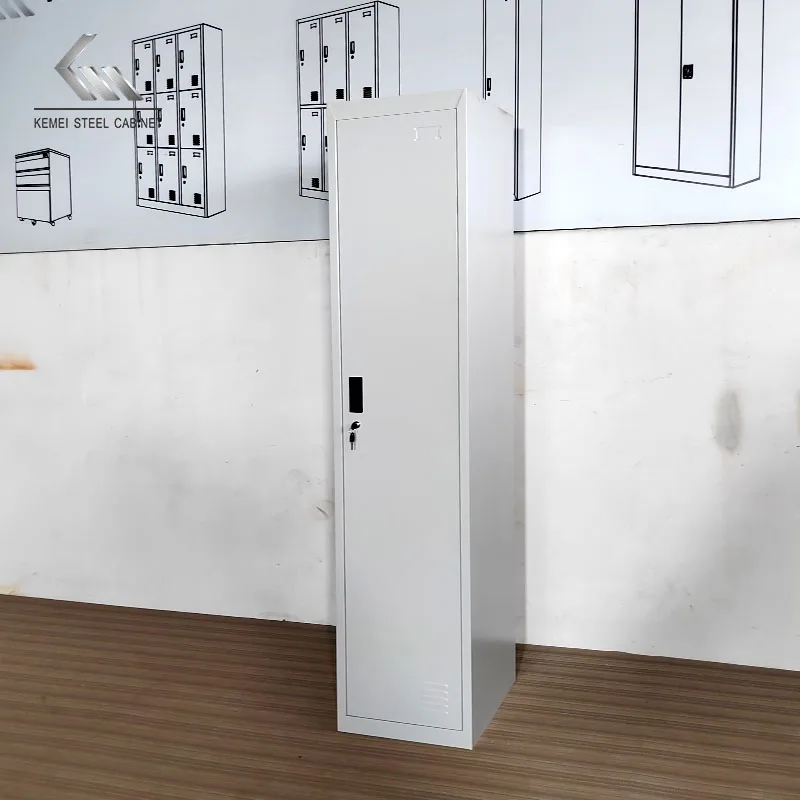 Single door Metal Storage locker Iron locker with Locking Door