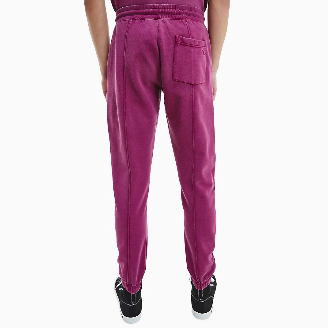 OEM Customized Fashion Mens Organic Cotton Terry Acid Wash Logo Joggers Embroidery Drawstring Sweatpants For