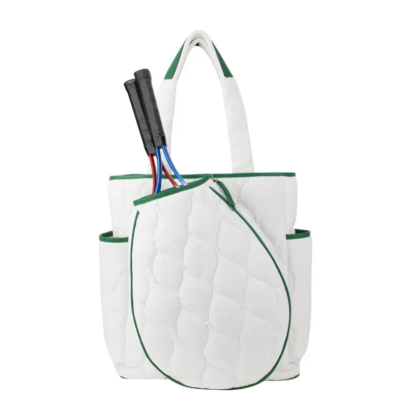 Orbia Sports Multi Color Waterproof Racquet Bags Lightweight Puffer Pickleball Tennis Tote Quilted Racket Bag for Outdoor Sports