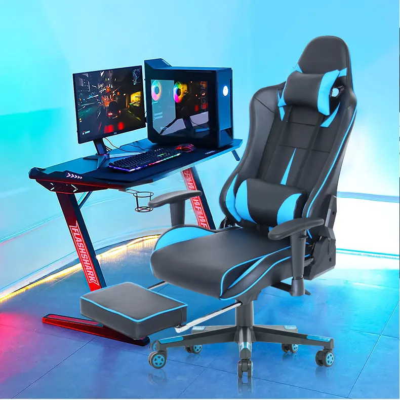 Wholesale Computer Gaming Office Chair PC gamer Racing Style Ergonomic Comfortable Leather Gaming Chair Racing Games Chair