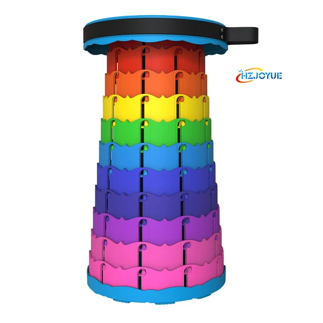 
Wide Application Innovative Foldable Design Collapsible Retractable Portable Lightweight Folding Stool 