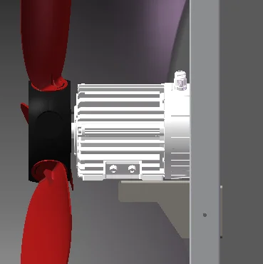 EC motor electronic commutation motor permanent magnet synchronous motor animal husbandry ventilation poultry farm axial fan