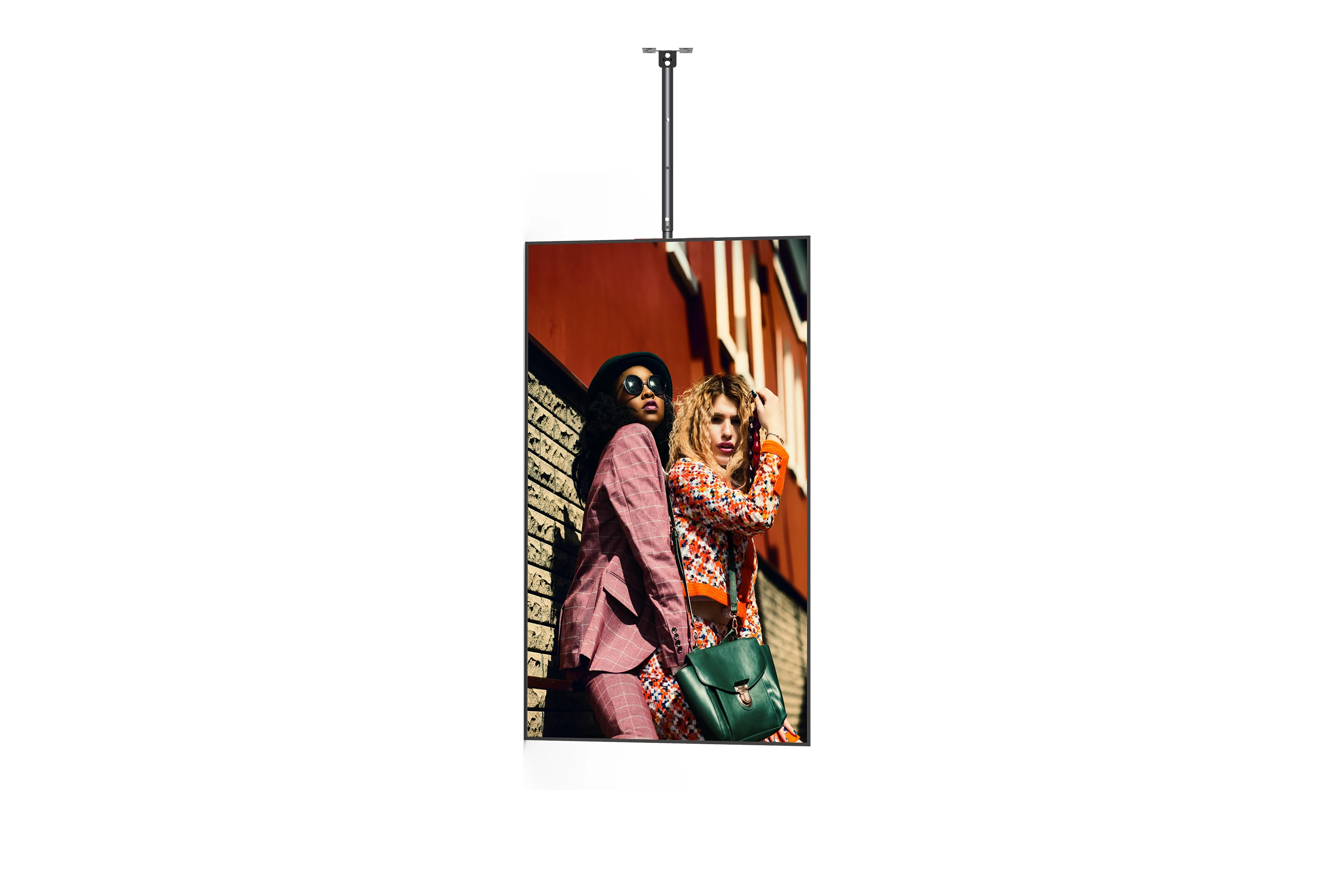High brightness 3000nits sunlight readable digital signage 55inch advertising display screen