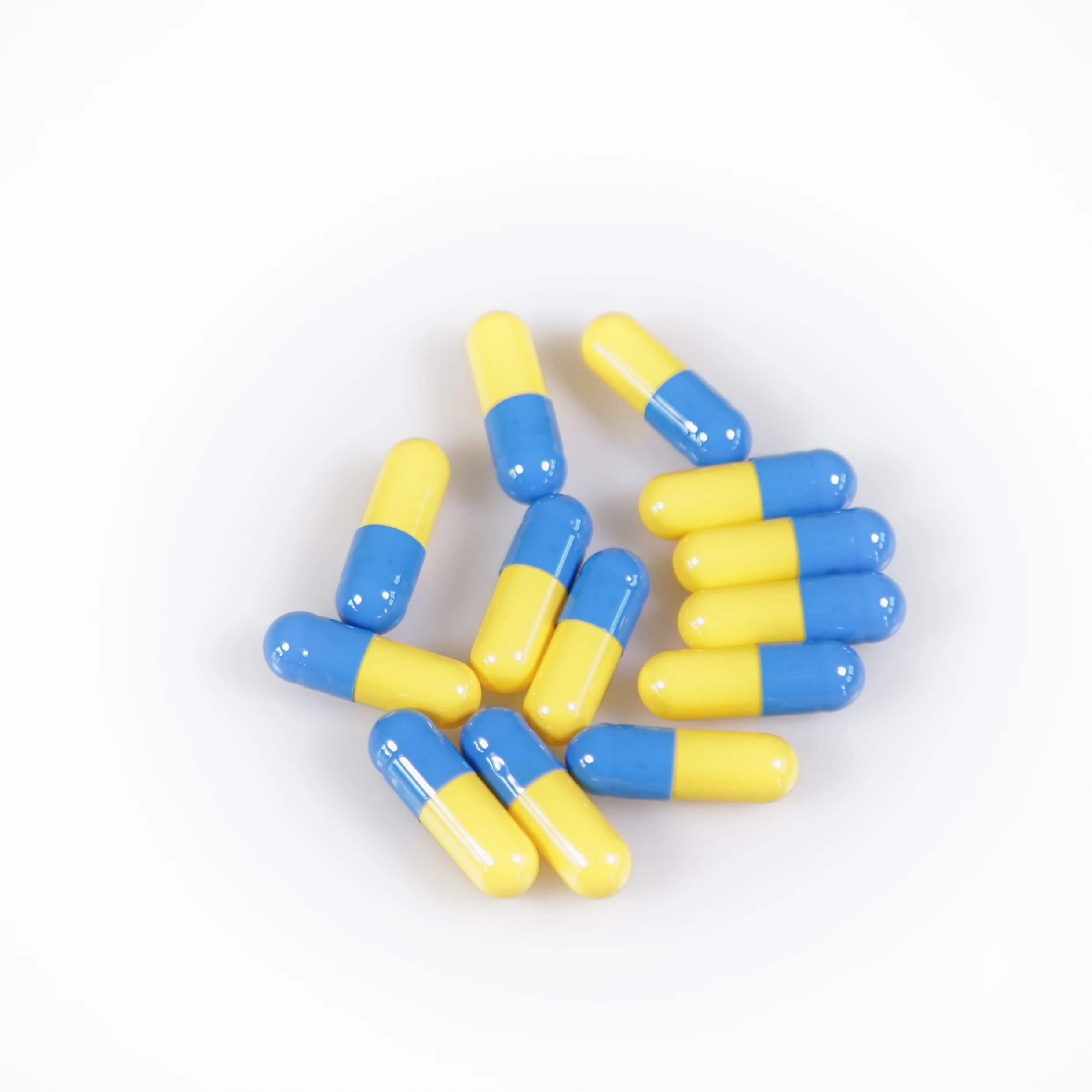 Various Colors Gelatin Empty Capsule Shell Size 00,0,1,2,3,4