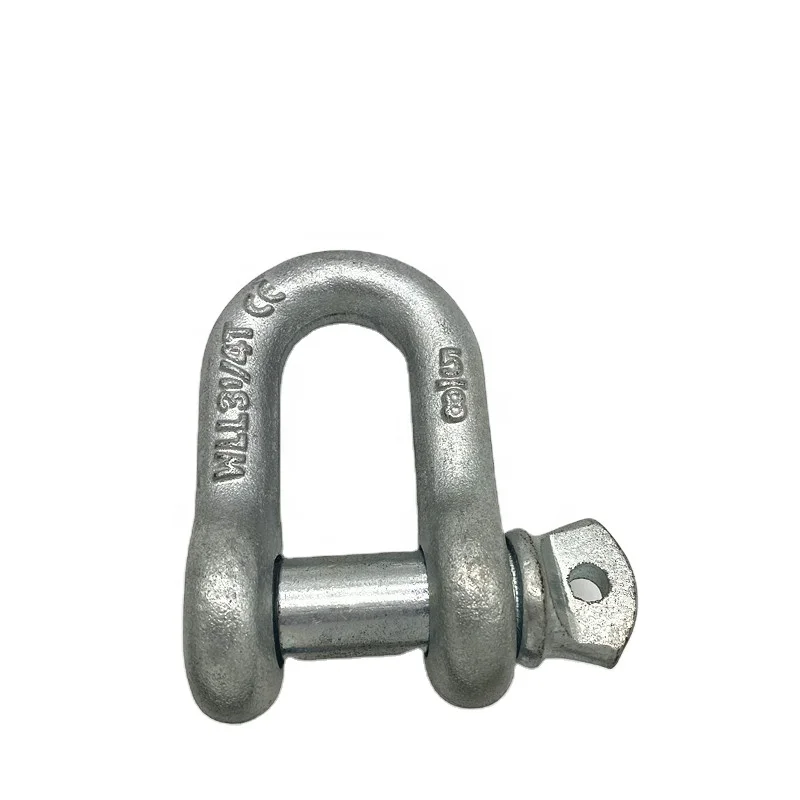Стальной винтовой цепной скобы из легированной стали, кованая Регулируемая оцинкованная скобы, производитель фитингов