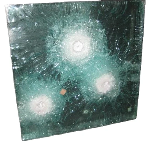 high quality Safety Security window Bulletproof Tempered Multilayer Sgp Pvc Sandwich Laminated Bulletproof Glass