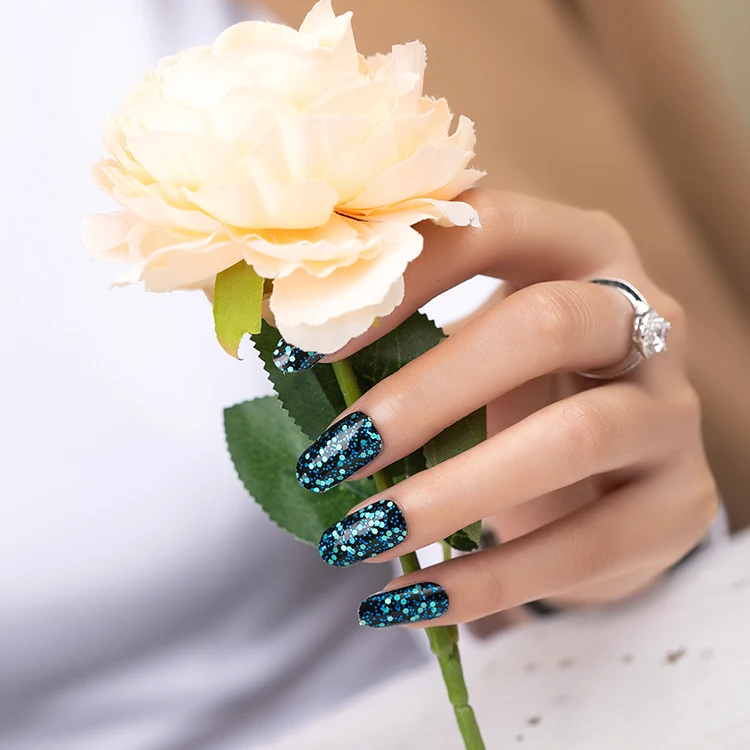Newest China  nail polish sticker factory Custom mixed Nail wraps