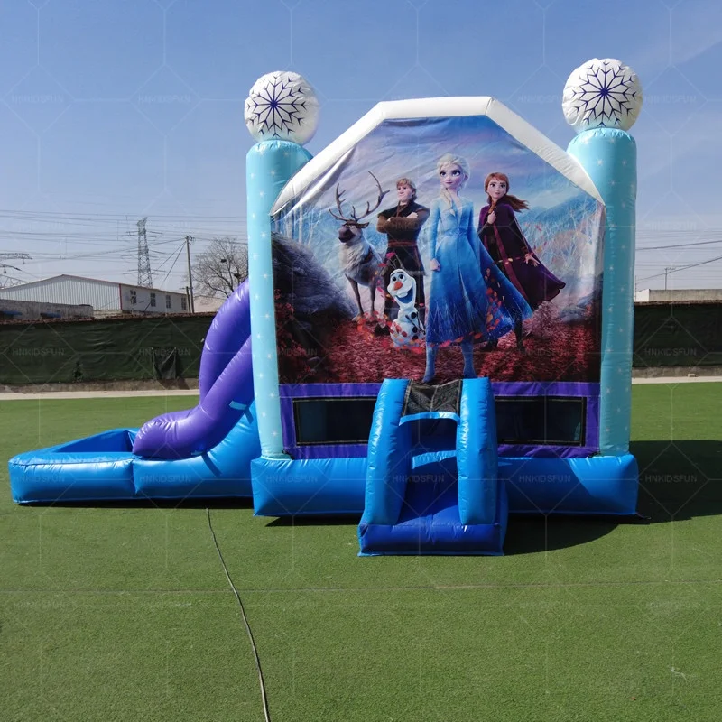 Cheap Bounce House Frozen Inflatable Bounce House Frozen Bouncy Castle For Kids