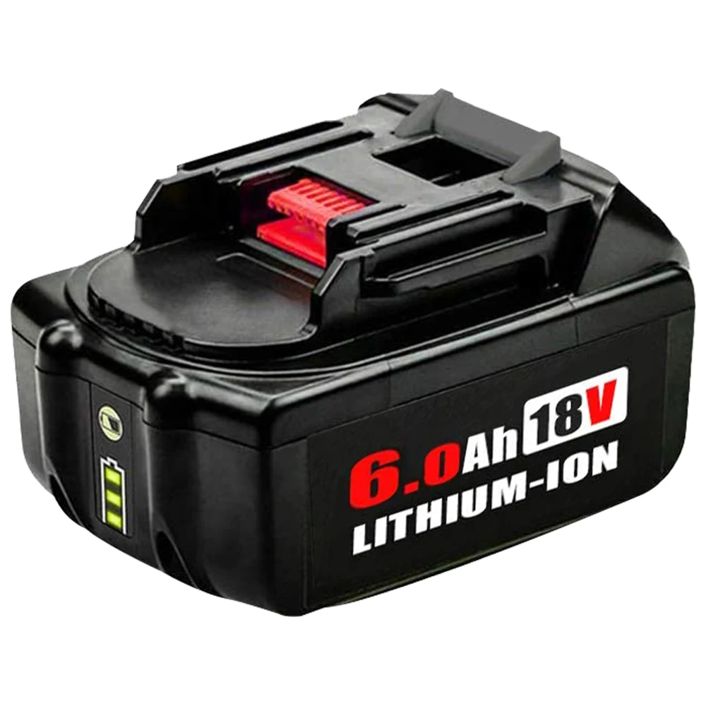 18v Power Drills Lithium Ion Batteries Pack Replacement for Makita 6AH