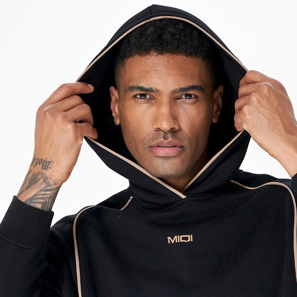 High Quality Plain Hoodies Mens Cotton Heavyweight Sports Hoodies Custom Logo Oversized Pullover Hoodies