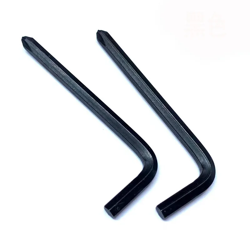 45# Carbon Steel Zinc Plated figure-of-7 Cross Head skateboard Allen Wrench L-Type Phillips Head Hex Key Wrench For Furniture
