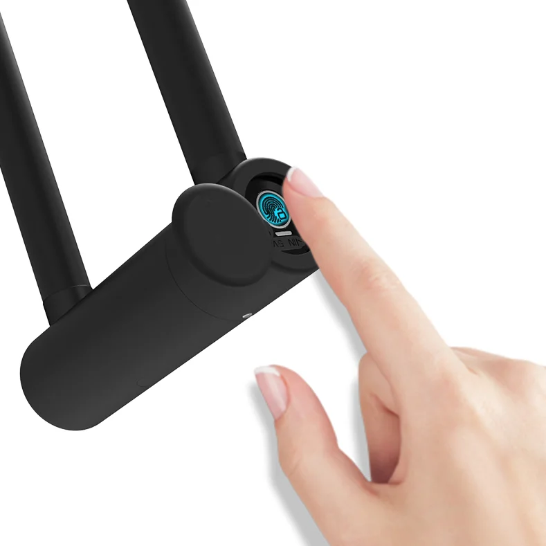 Bike U-lock Steel MTB Road Anti-theft Heavy Duty Security Bicycle Lock With Cable