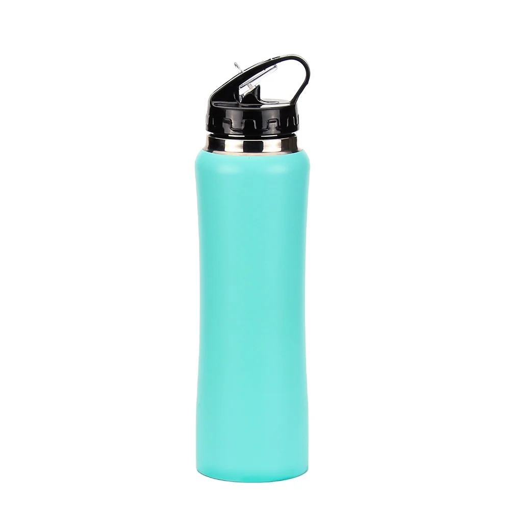 Customized  Outdoor Sustainable Best Healthy Stainless Cool Water Bottle With Straw