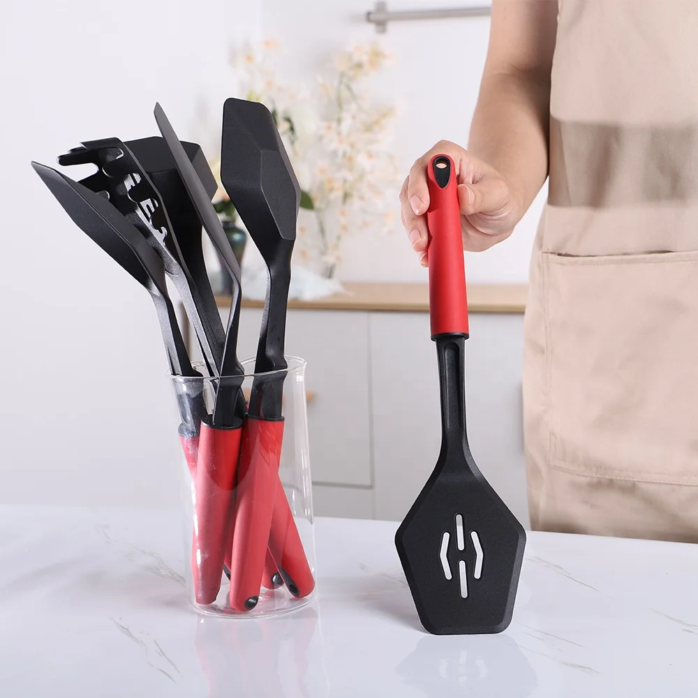Wholesale Nylon kitchen Cooking utensils spaghetti spoon, spaghetti server