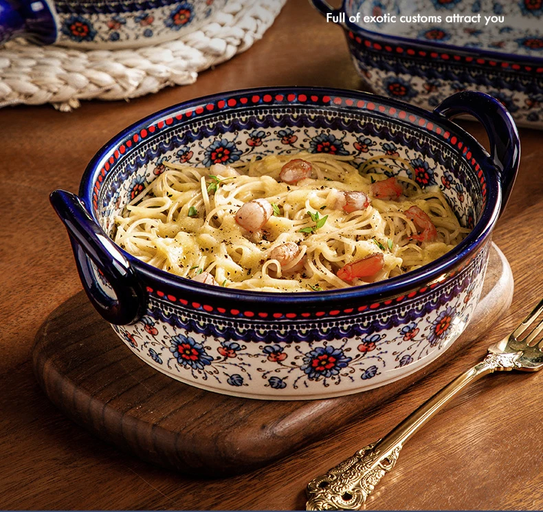 Unique Style Eco Friendly Baking Tool Ceramic Bakeware Set Baking Dish Ceramic Baking Trays For Oven