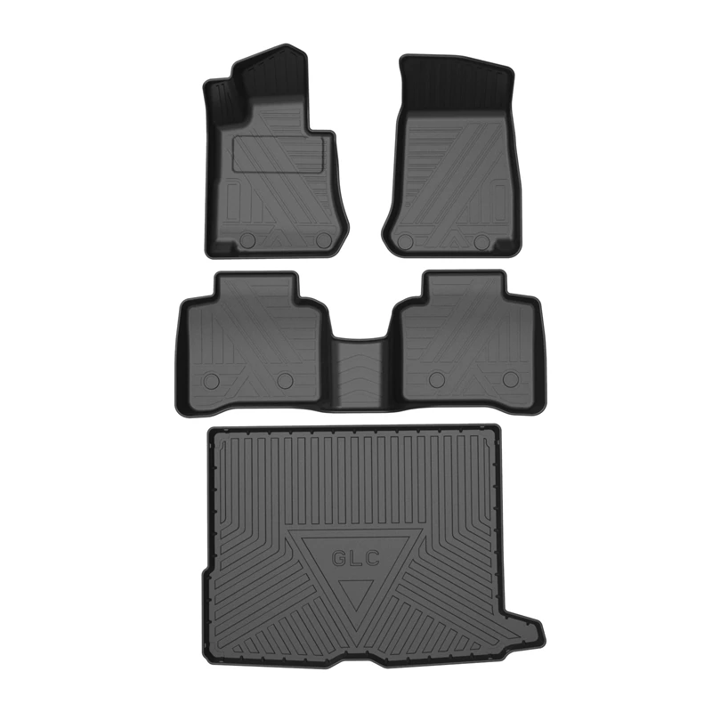 TPE custom floor mat waterproof luxury car mat for Mercedes Glc 2020