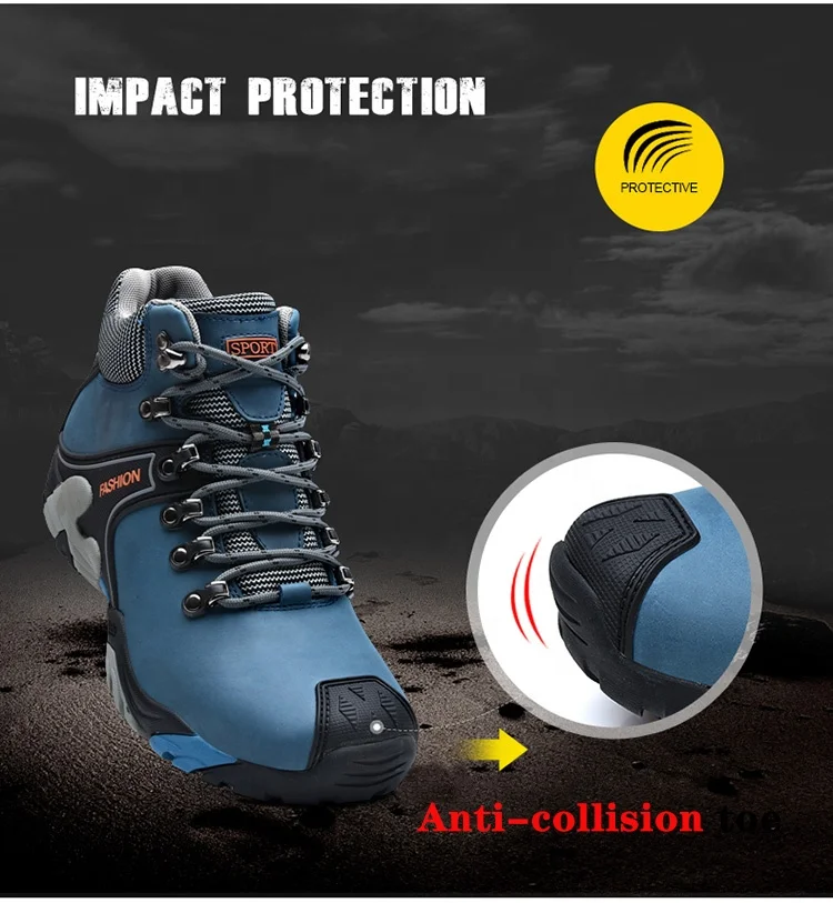 Походная обувь; Мужские уличные ботинки; Водонепроницаемые зимние высокие кроссовки для альпинизма; Охотничьи ботинки для мужчин; Кроссовки