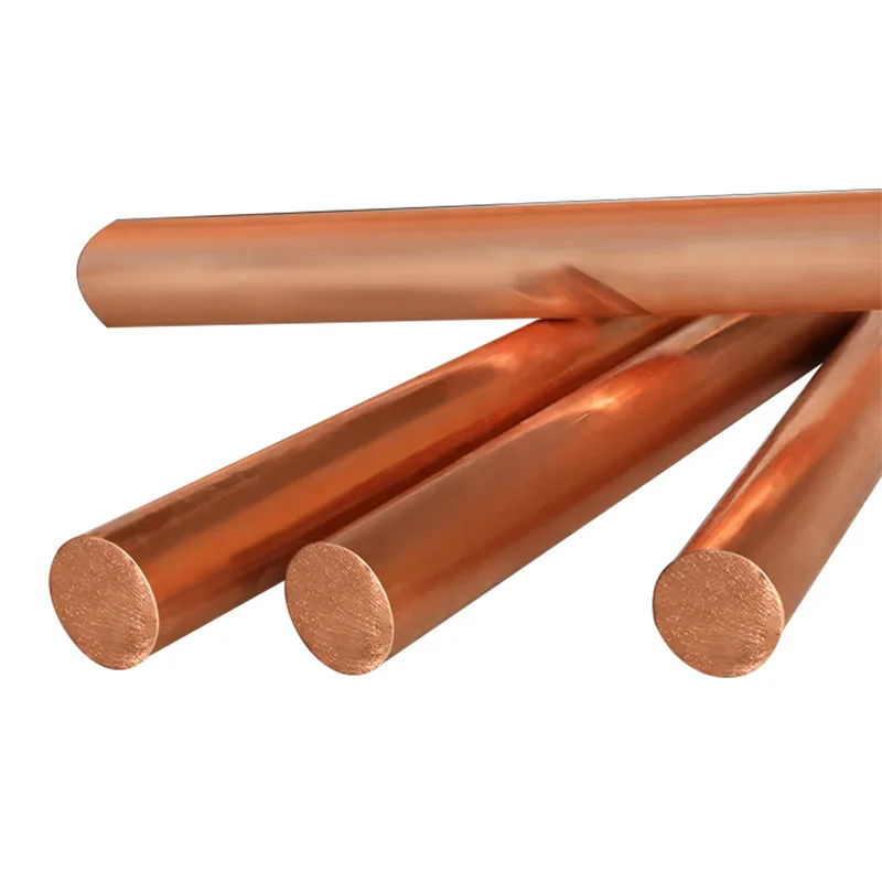 8mm diameter 99.99 pure copper C1100 round rod copper bar 2mm 6mm 16mm copper bar