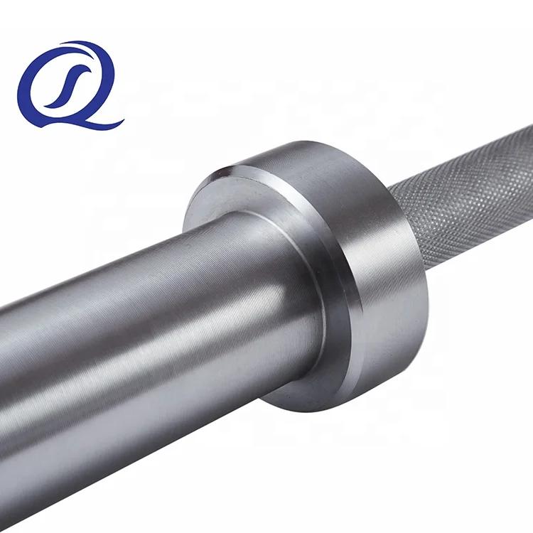 Gym Weight Lifting Silver Power 20Kg Bar 15Kg Weightlifting Weight Barbell Bar