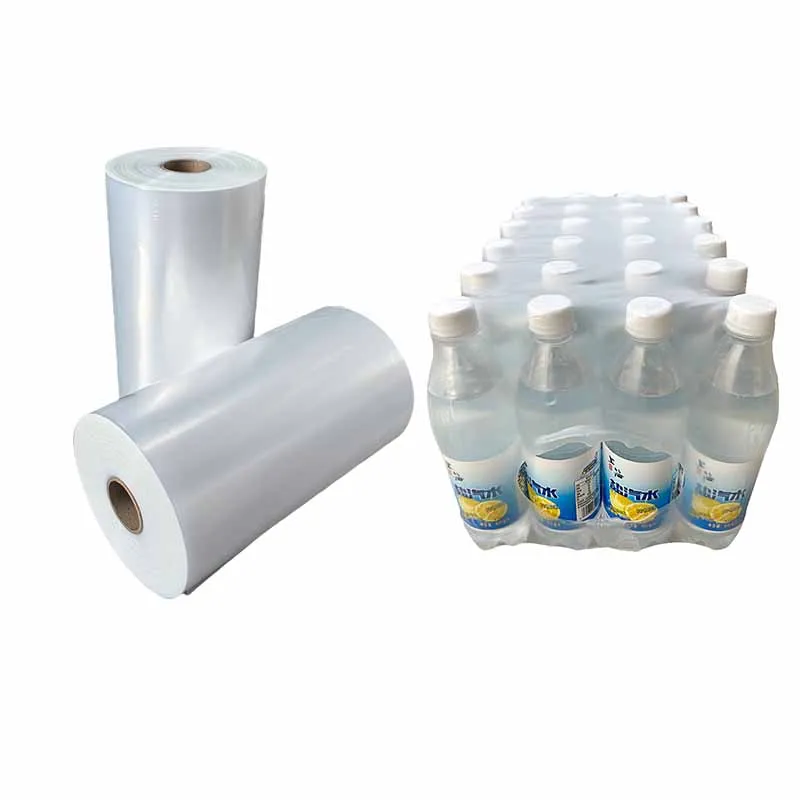 Hot Sale Clear Heavy Duty Bundling Shrink Film Roll mineral water beer beverage PE Bundling Shrink Film