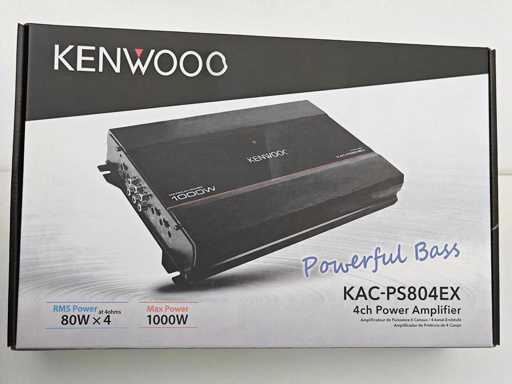 Sengerwire latest model cheap price class AB 4 channel 12V auto amplifier high power car stereo amplifier 80W*4