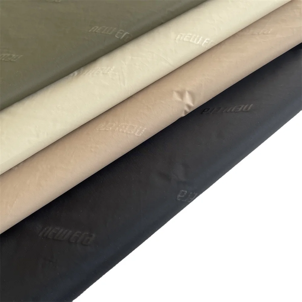 Водонепроницаемая нейлоновая ткань для одежды Hahoo 20D 400T тафта водонепроницаемая