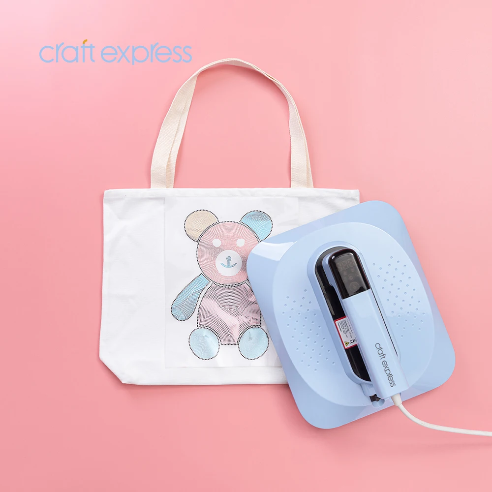 Craft Express Sublimation Small Portable Mini Heat Press Printing T Shirt Printing Easy Press Machine