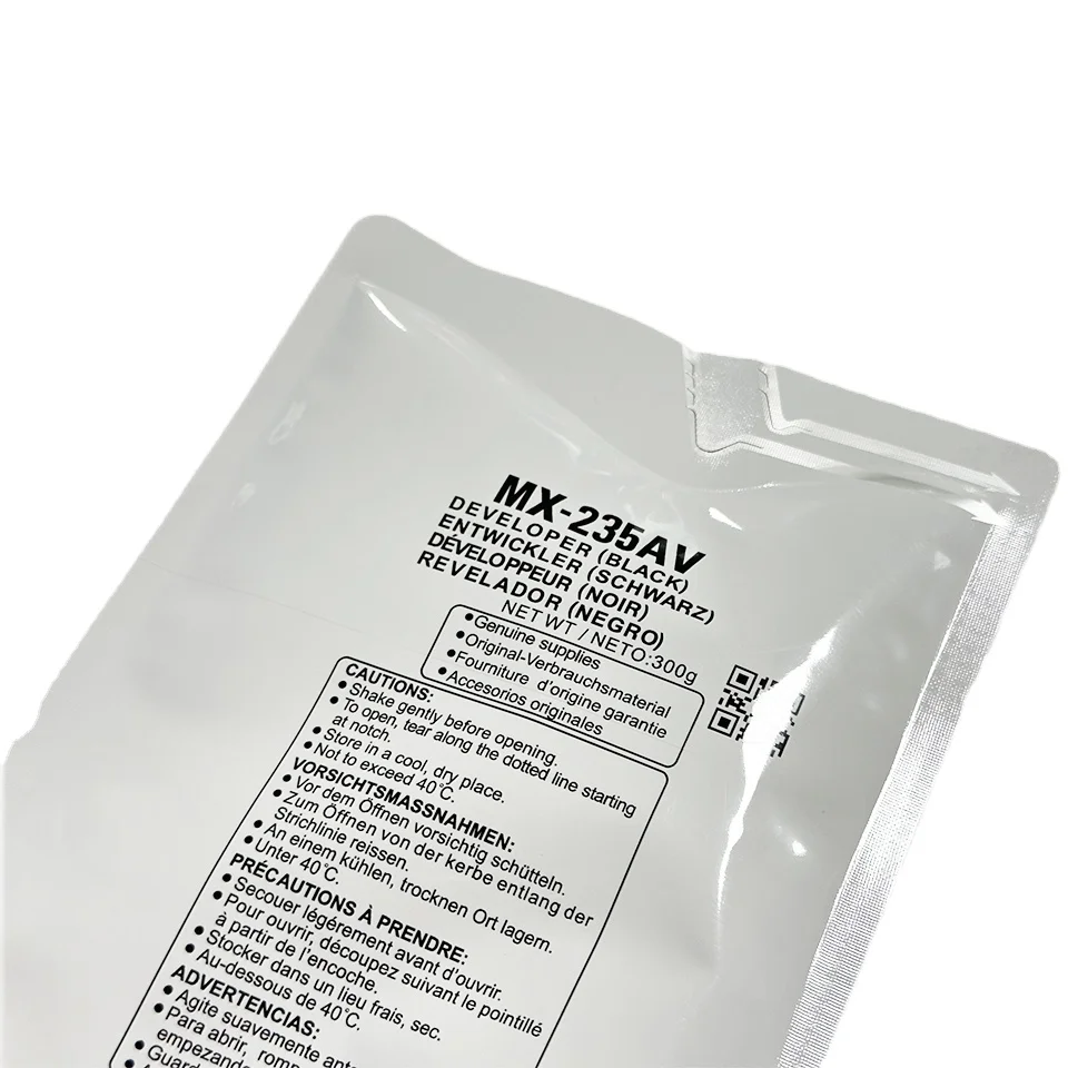 MX235CV MX235 Original Quality Black Developer Powder MX-235CV MX-235 For Use In Sharp MX1808S MX2008D MX2308D MX2328D MX2008L