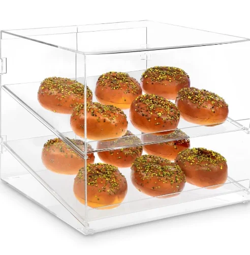 
Acrylic cake display cabinet retail store acrylic bakery display cabinet 
