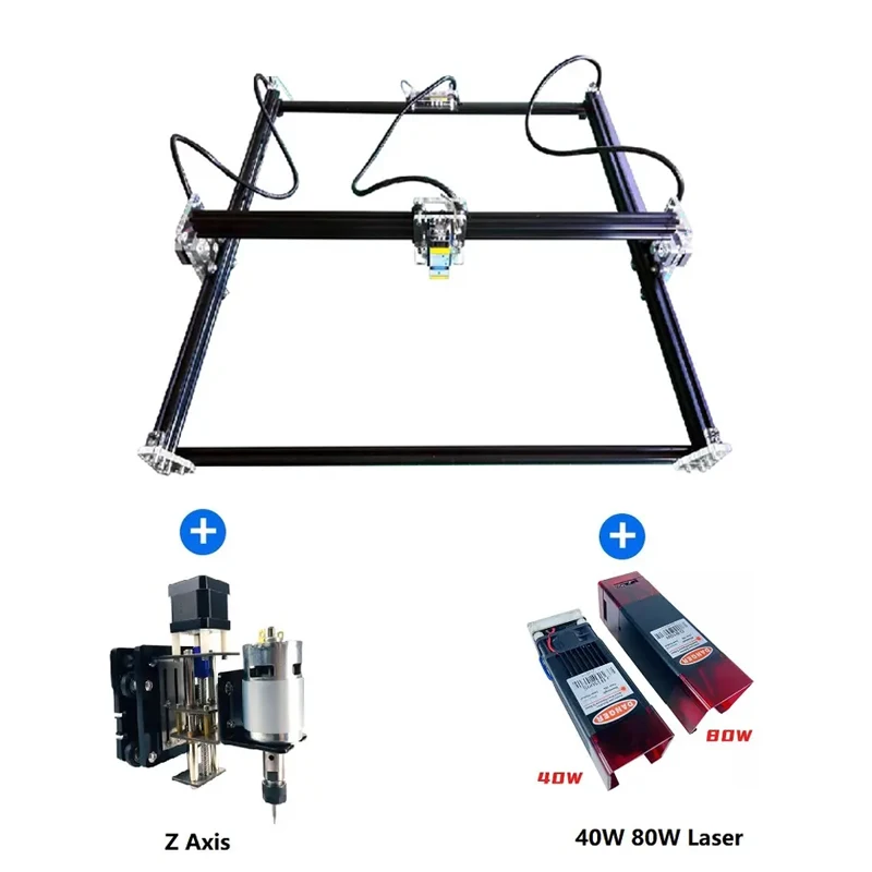 4060 40W 80W 4060 Laser Engraver laser wood cutting machine price
