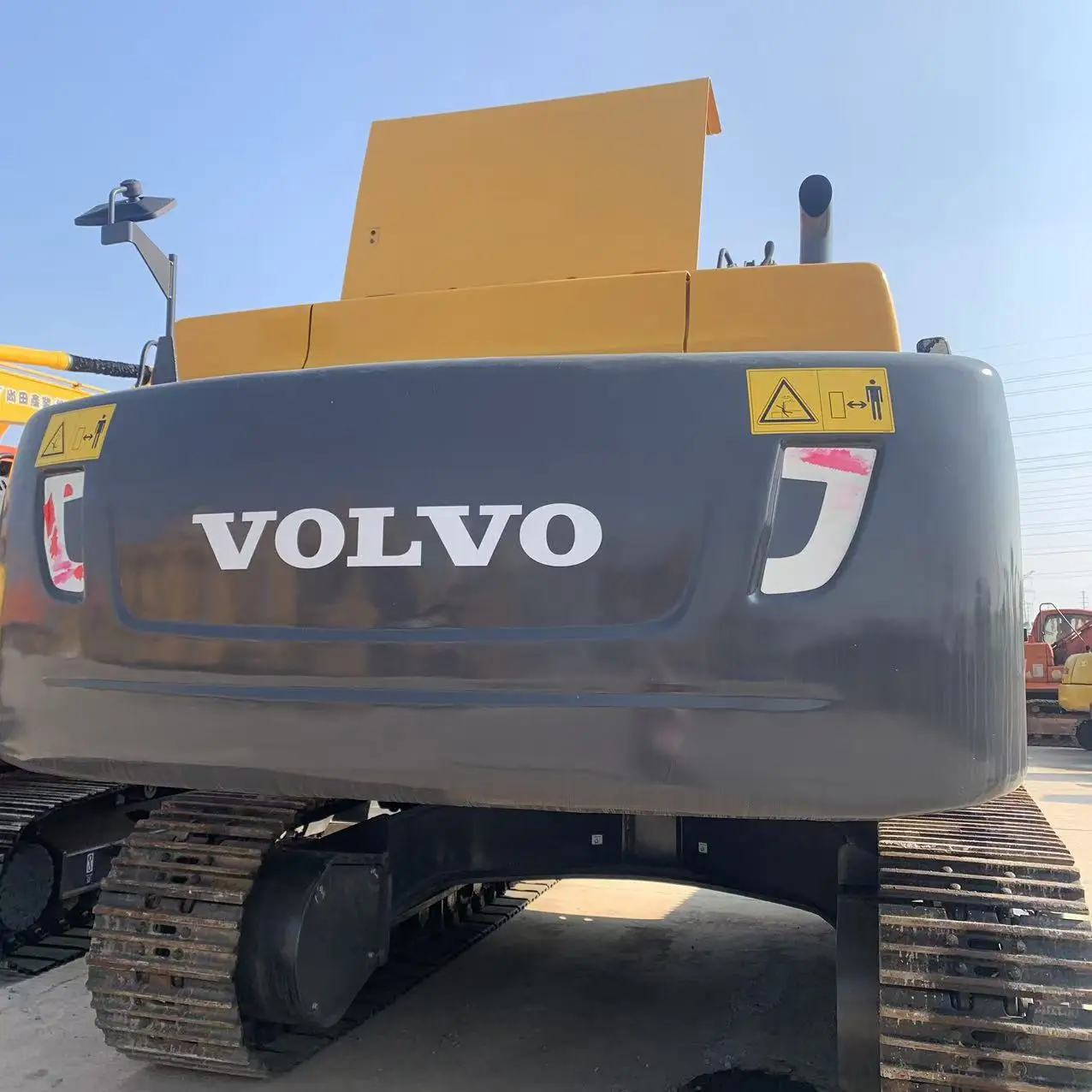 Original Used 48 Ton  Crawler Excavator Ec480dl for VOLVO 480 Secondhand VOLVO- Ec480dl Excavator For Sale