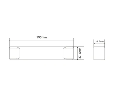 CE ROHS approve 40W Emergency Power Supply  Backup LED Drivers For Led Lighting