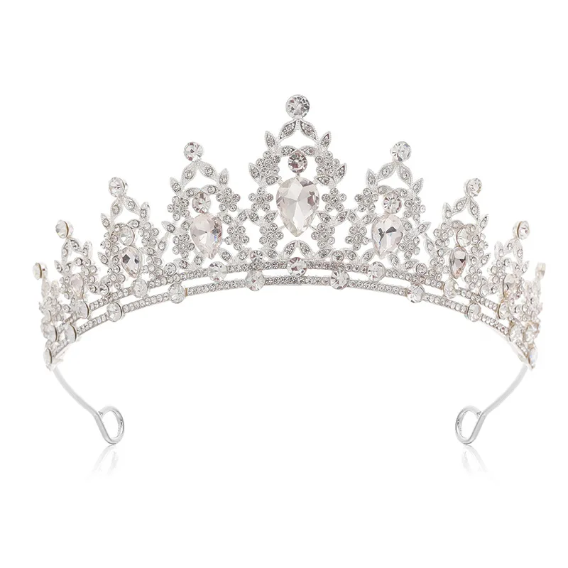 Manufacturer Supplier Queen Crowns Princess Tiara Rhinestone Tiara