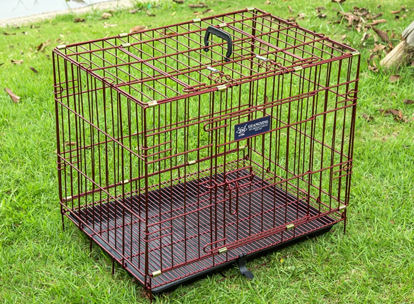 Folding Square Pet Cage Nano Stoving Varnish Doghouse Cat Cage Fence Rail OEM and ODM Pet Supplier