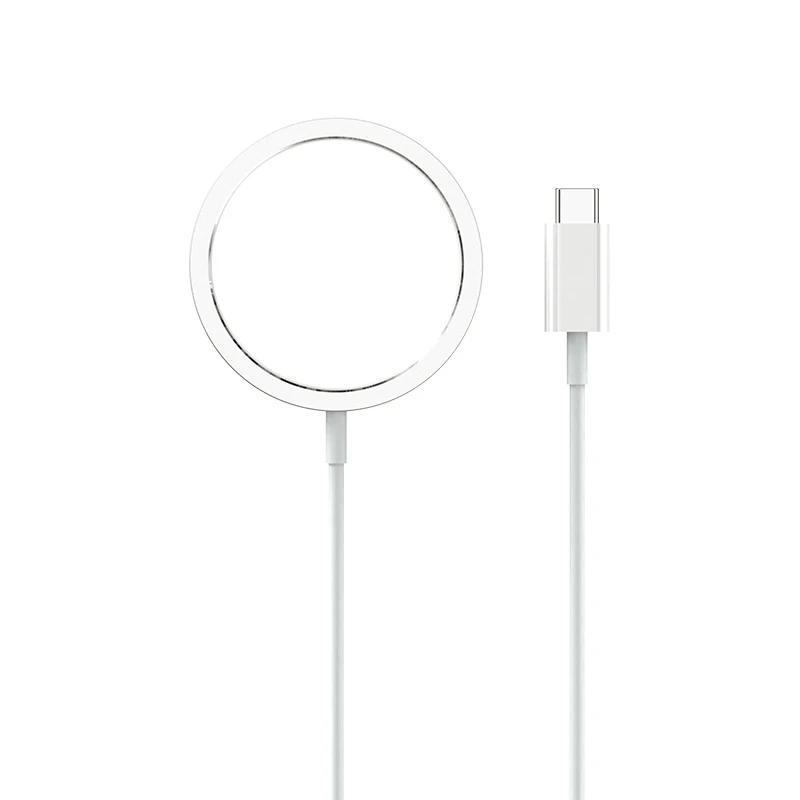 Официально сертифицированное магнитное Беспроводное зарядное устройство MFM с разъемом Type-c от производителя, магнитное Беспроводное зарядное устройство mag safe 10 Вт qi