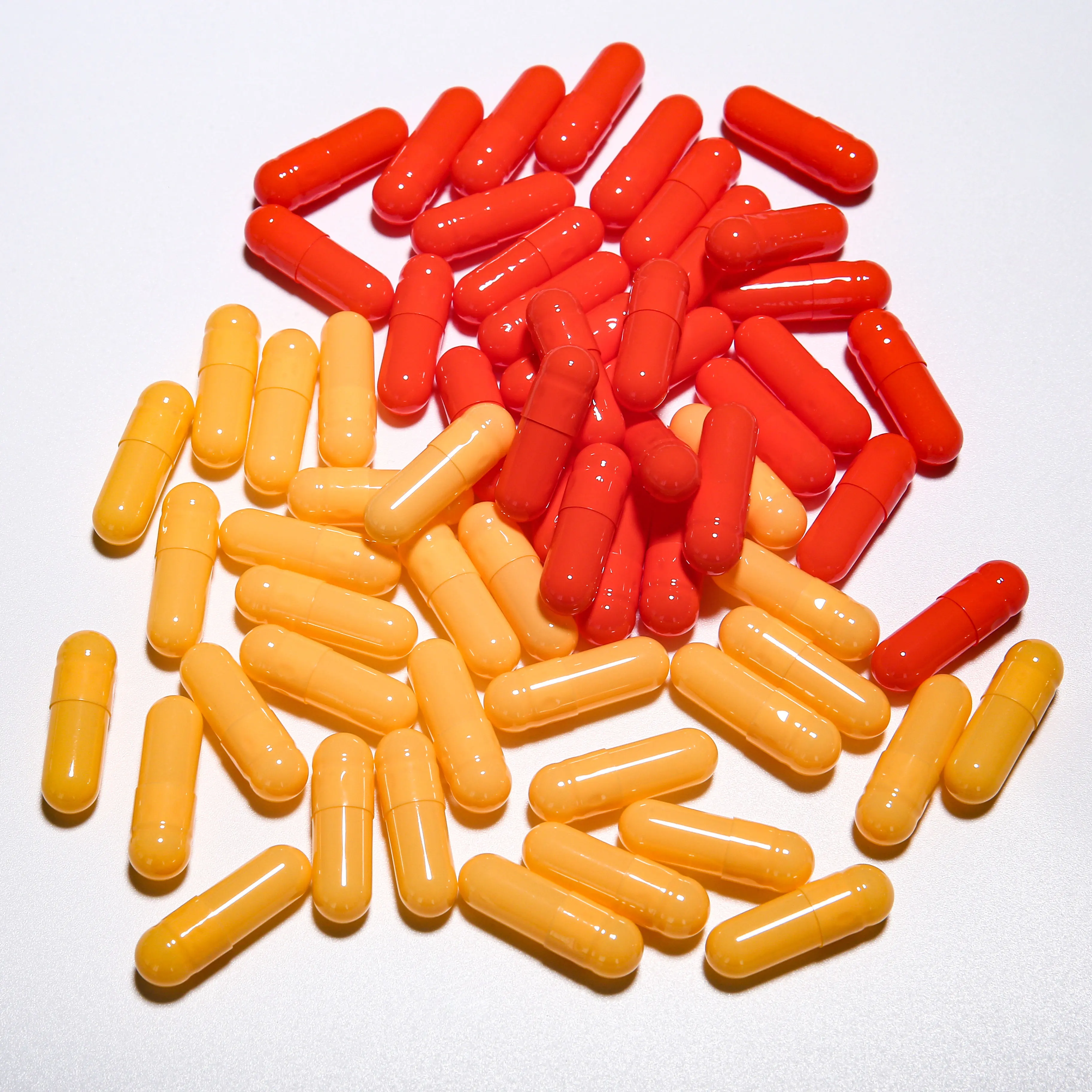 Enteric Coating 00# 0# 1# 2# Acidproof Vegetable Separated Hpmc Empty Veggie Capsule