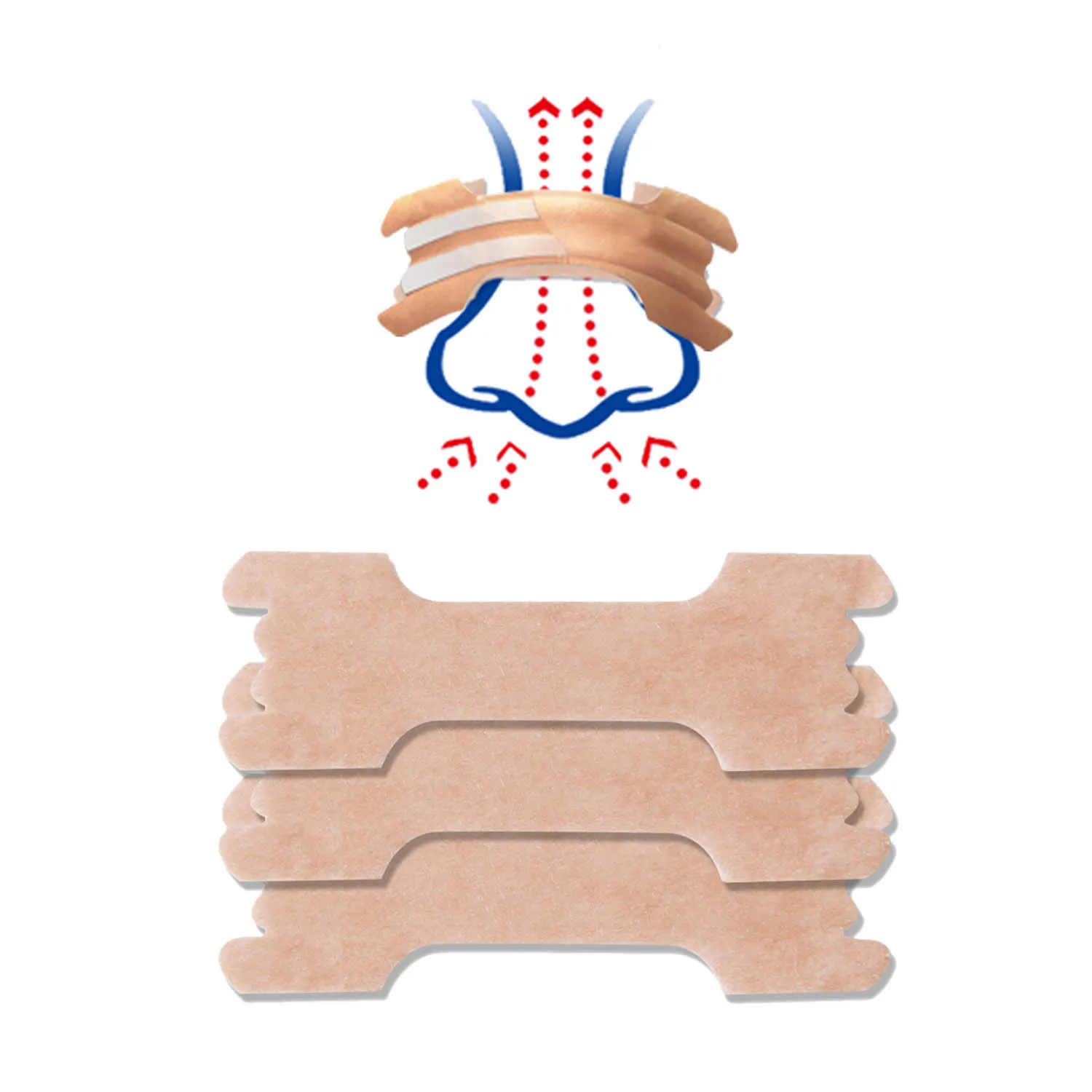 Носовые полоски для уменьшения храпа облегчение загруженности носа улучшение дыхания предотвращение сна