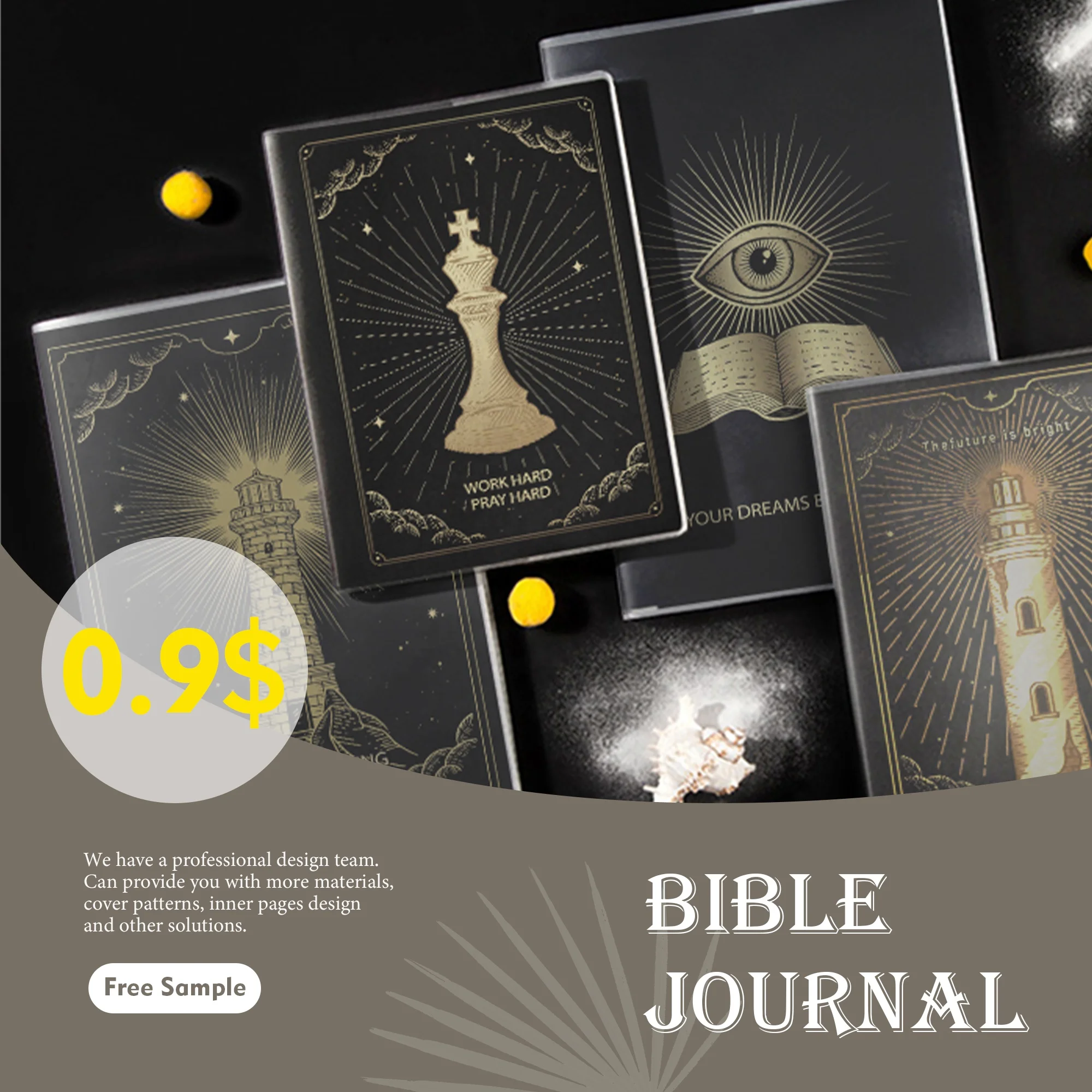 Promotional Products waterproof notebook plastic pvc cover wholesale christian gifts A5 custom soft cover prayer journal