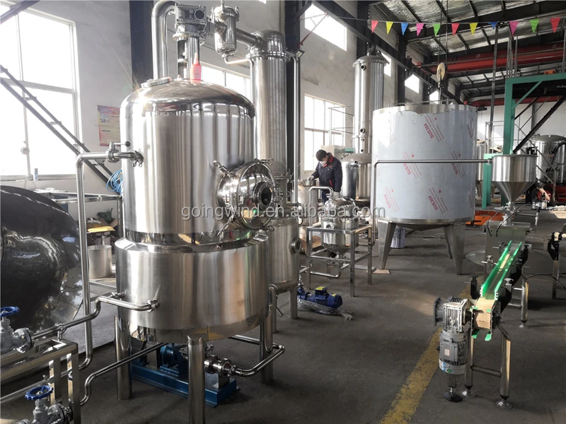 Automatic Small Scale Fruit Jam Production Line Mini Fruit Puree Paste Processing Plant Equipment Machines Machinery for Sale