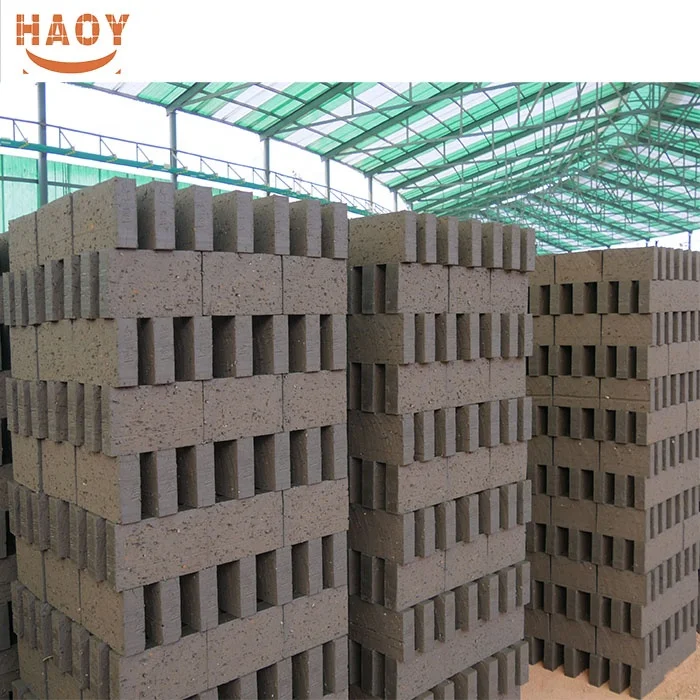 10000 output Baked and drying  bricks making machine  production factory equipment  and kiln chamber for clay brick