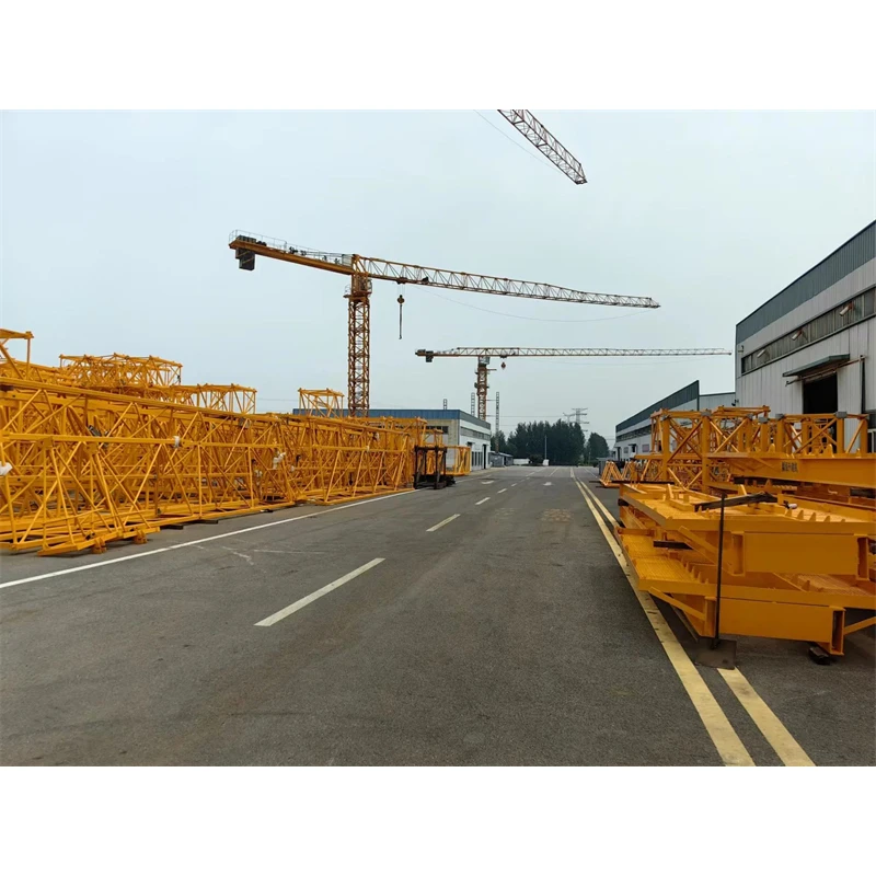 Подержанный башенный кран Лучшая цена основной насос для инженерного строительства 10 тонн