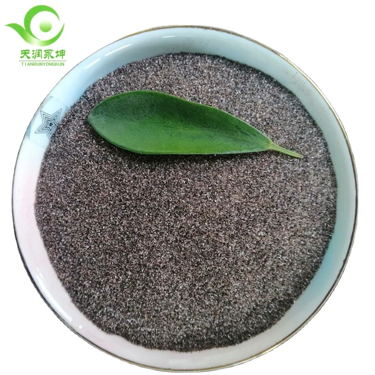 Фильтр для очистки сточных вод в тяжелой промышленности, черный корунд, коричневый корунд, белый корунд, пескоструйная абразивная обработка