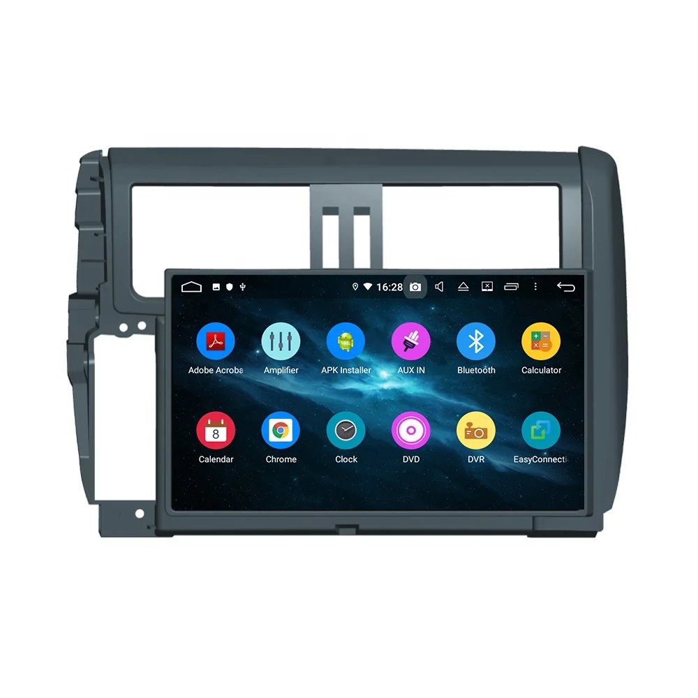 KD-9025 Android 13 Wireless Carplay Multimedia Car Stereo Radio Audio DVD GPS Navigation for PRADO 2010-2013