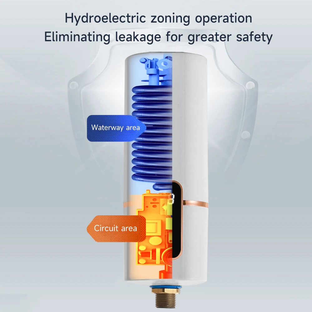 Portable Mini Wall Under Sink Instant Water Heater Electric Hot Water Faucet Heater Boiler For Kitchen