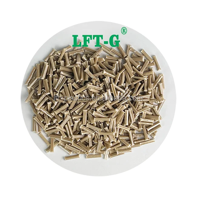 LFT-G Flame retardant PPS LGF50 Glass Fiber Thermoplastic Composite Pellets resin