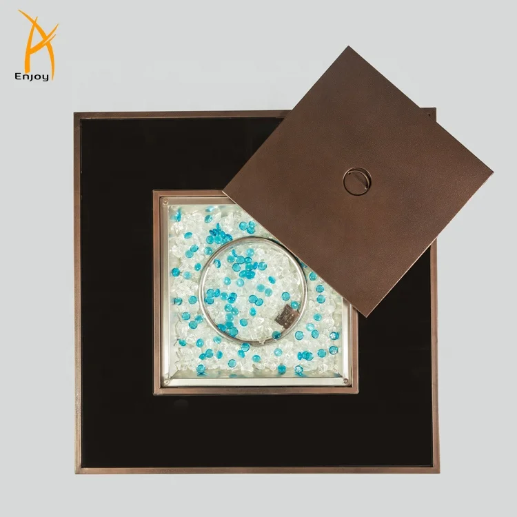 50000 BTU  Square Fire Pit Table Outdoor Gas Fire Table Propane Fire Pit Table