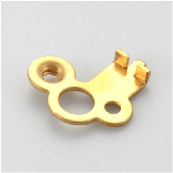 Accept Custom Stamping Partsoem brass electric contacts with silver contact power strip brass copper part