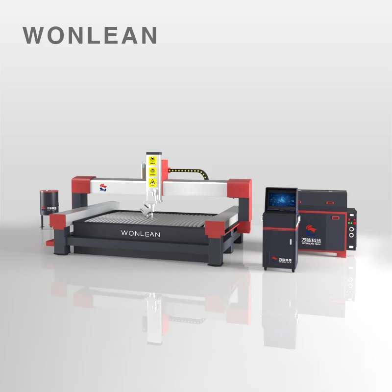 5 axis automatic water jet cutting machine for big slab tile