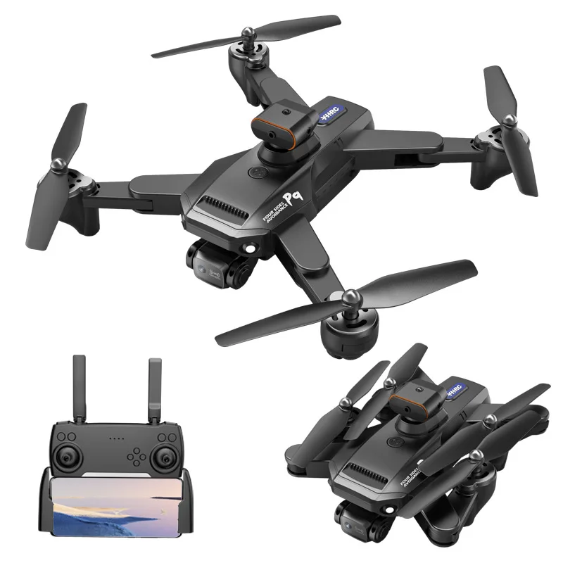P9 drone optical flow folding quadcopter ultra-clear aerial photography remote control aircraft automatic return drone